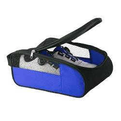 Golf-Schuhtasche mit Reißverschluss, tragbar, für Sportschuhe, Tragetaschen, Reise-Schuhaufbewahrung, Organizer, Golf-Zubehör für Männer und Frauen von LUOFANG