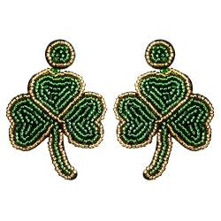 LUOFENG Patrick's Day Ohrstecker Ohrstecker Damen Ohrringe Ohrschmuck Partyschmuck Perfektes Geschenk für Frauen Mädchen von LUOFENG