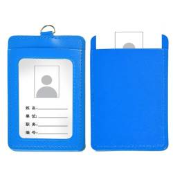 LUOFENG Schulterhandtasche, stilvolles Kartenetui, Ausweis-Aufbewahrungsorganisator, praktisches PU-Material für Büro und Geschäft von LUOFENG
