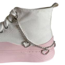 LUOFENG Stilvolle Schuhkette,doppellagige Schuhketten,Martins-Stiefelketten,Segeltuch-Schuhschnallen für lässige und formelle Anlässe von LUOFENG