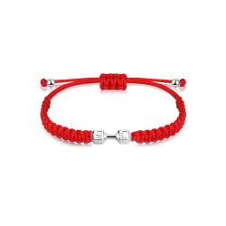 LUOKIFUR Kurzhantel Geflochtenes Herrenarmband Inspirierendes Fitness Bettelarmband Verstellbares Herren- und Damenarmband Sport Fitness Personal Trainer Geschenk (Red) von LUOKIFUR