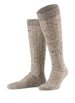 Lusana Trachtensocken beige von LUSANA