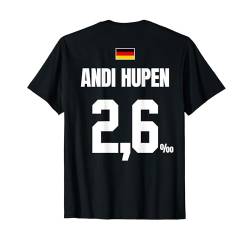 ANDI HUPEN - SAUFTRIKOT X Malle Party Trikot Deutschland T-Shirt von LUSTIGE SAUFTRIKOTS DEUTSCHLAND Beste Malleoutfits