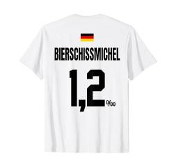 BIERSCHISSMICHEL SAUFTRIKOT X Malle Party Trikot Deutschland T-Shirt von LUSTIGE SAUFTRIKOTS DEUTSCHLAND Beste Malleoutfits