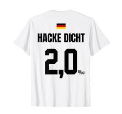 HACKE DICHT - SAUFTRIKOT X Malle Party Trikot Deutschland T-Shirt von LUSTIGE SAUFTRIKOTS DEUTSCHLAND Beste Malleoutfits