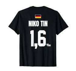 NIKO TIN - SAUFTRIKOT X Malle Party Trikot Deutschland T-Shirt von LUSTIGE SAUFTRIKOTS DEUTSCHLAND Beste Malleoutfits