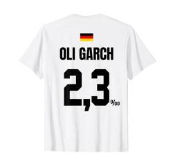 OLI GARCH - SAUFTRIKOT X Malle Party Trikot Deutschland T-Shirt von LUSTIGE SAUFTRIKOTS DEUTSCHLAND Beste Malleoutfits