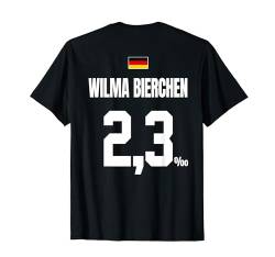 WILMA BIERCHEN - SAUFTRIKOT X Malle Party Trikot Deutschland T-Shirt von LUSTIGE SAUFTRIKOTS DEUTSCHLAND Beste Malleoutfits