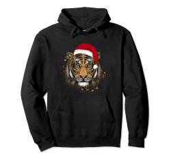 Tiger-Weihnachtsmann-Mütze mit Tiger-Motiv, Geschenk für Fans Pullover Hoodie von LVGTeam