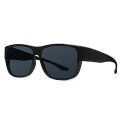 LVIOE Überzieh Sonnenbrille damen herren Überziehbrille Fit-Over Brille von LVIOE