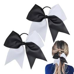 Haargummis mit Schleife für Damen | Elastische Scrunchies Haarbänder - Niedliche Haargummis mit Schleife für Damen, Party-Haarschmuck für Mädchen und Frauen Lvtfco von LVTFCO