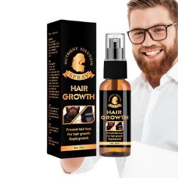 Haarwachstumsspray für Männer - Anti-Haarausfall-Spray-Essenz | Effektives, schnell einziehendes, organisches 35-ml-Haarwachstumsspray für Männer und Frauen Lvtfco von LVTFCO