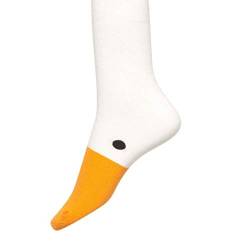 Kreative Gänsekopfsocken,Untitled Goose Game Socks Lustiges Tier Lustige, lässige Unisex-Baumwollsocke (3 Paare) von LWRhome