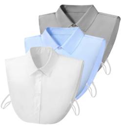 LXTOPN Women's Removable Fake Collar,Rollkragen aus Baumwolle,Warm Blusenkragen Einsatz Fake Kragen,für Formelle Kleidung Blusen Pullover (GZK-4) von LXTOPN