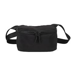 LYEAA Bauchtasche Oxford Weibliche Sling Taille Pack Einfarbig Tragbare Verstellbare Riemen for Reisen, Schwarz , modisch von LYEAA