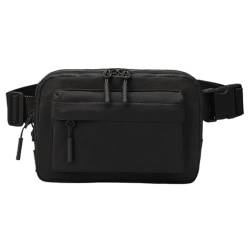 LYEAA Nylon-Gürteltasche mit Mehreren Taschen – wasserdichte, leichte Hüfttasche, Verstellbarer Umhängetasche for Outdoor-Sport und Reisen von LYEAA