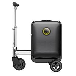 LYFDPN Cycling Suitcases Can Automatically Follow The 20-inch Luggage with A Speed of 13km/h and Large Capacity Carry On Luggage Easy to Move (Black) von LYFDPN