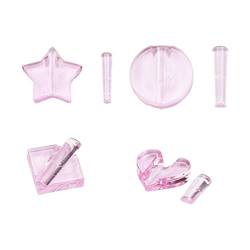 Geprägte Nagelform, Metallrahmen-Biege-Nagelwerkzeuge, Herz-Stern-Form, Nagelkunst-Charm-Former-Ausrüstung für DIY-Nageldesign-Kit von Lynsay von LYNSAY