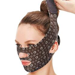 V Shaping Face Mas-ks, Get Rid of Double Chin, Anti-Aging Anti-Falten Maske, Ear-Hanging Design, Thin and Fit the Face von LYNSAY