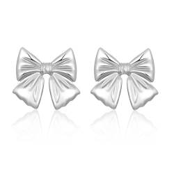 Bow Earrings, Schleife Ribbon Ohrstecker Ohrringe für Damen Girls, Schleifen Schmuck Frauen Geschenke von LYTOPTOP