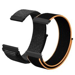 LYYLTX Nylon Fabric Uhrenarmbänder 20mm/22mm Armband für Herren Damen Ersatzband Schnellverschluss Smartwatch Sport Uhren Ersatzarmband Einstellbares Soft Breathable Watch Strap von LYYLTX