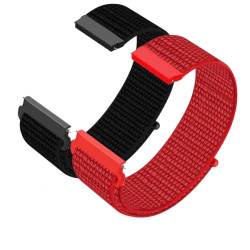 LYYLTX Nylon Uhrenarmbander 18mm Smartwatch Armband für Herren Damen Uhrenarmbänder Schnellverschluss Ersatzarmband Sport Atmungsaktive Verstellbares Uhren Ersatzband von LYYLTX