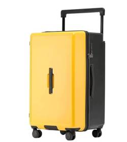 LZDLNB Koffer, Gepäck, großes Fassungsvermögen, breit, verdickt, Passwort, Hartschalengepäck, Universal-Rad-Reißverschluss-Koffer mit Rollen von LZDLNB