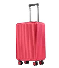 LZDLNB Reisekoffer, Neuer Luxus-Mode-Koffer, komplett aus Aluminium, Reise-Rollgepäck, multifunktionaler Trennwand-Spinner, Handgepäck-Trolley, langlebig von LZDLNB