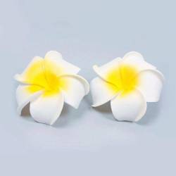 Hawaii Plumeria Blume Haarspangen Für Frauen Mädchen Weiß Floral Haarnadeln Für Sommer Hochzeit Urlaub Party I5Y2 Strand Haar Accesso von LZYWOD
