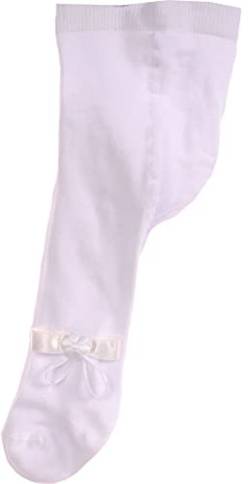 La Bortini Baby Kinder Strumpfhose Taufe weiß 48 50 56 62 68 74 80 86 (86) von La Bortini