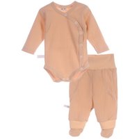 La Bortini Body & Hose Body Hose 2Tlg Baby Anzug Wickelbody 44 50 56 62 68 74 80 von La Bortini