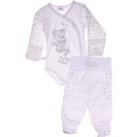 La Bortini Body & Hose Wickelbody und Hose Baby Anzug 2tlg. Set Body von La Bortini