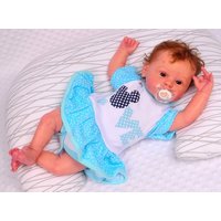 La Bortini Bodykleid Body Kleid Baby Spieler aus reiner Baumwolle, 56 62 68 74 80 86 von La Bortini
