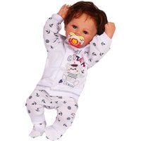 La Bortini Langarmshirt & Hose Hose Baby Anzug 2Tlg Hose und Hemdchen 44 50 56 62 68 74 für Babys und Kinder von La Bortini