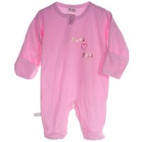 La Bortini Schlafoverall Strampler Overall Baby Schlafanzug 44 50 56 62 68 74 80 Schlafoverall von La Bortini