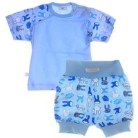 La Bortini Shirt & Shorts T-Shirt und Shorts Set 44 50 56 62 68 74 80 86 92 98 2Tlg. Baby Anzug von La Bortini