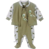 La Bortini Strampler Baby Strampler Hemdchen Set Anzug 2tlg 44 50 56 62 68 74 aus reiner Baumwolle von La Bortini