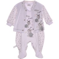 La Bortini Strampler Baby Strampler und Hemdchen Set 2Tlg Anzug 44 50 56 62 68 74 von La Bortini