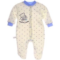 La Bortini Strampler Strampler Baby Overall aus weichem Material 50 56 62 68 74 warm von La Bortini