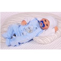 La Bortini Strampler Strampler Baby Strampler Shirt Mütze 3Tlg Set 44 50 56 62 68 74 von La Bortini