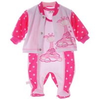 La Bortini Strampler Strampler und Hemdchen Set Baby Anzug 2tlg 44 50 56 62 68 von La Bortini