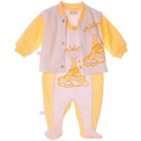 La Bortini Strampler Strampler und Hemdchen Set Baby Anzug 2tlg 44 50 56 62 von La Bortini