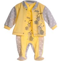 La Bortini Strampler Strampler und Hemdchen Set Baby Anzug 44 50 56 62 68 74 von La Bortini