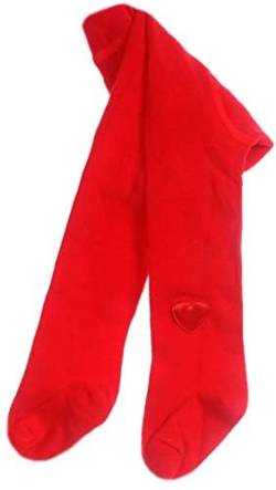 La Bortini Strumpfhose rote Baby Strumpfhose 50 56 62 68 74 80 86 92 Rot Weihnachten (74-80) von La Bortini