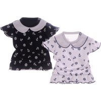 La Bortini T-Shirt Baby Bluse Sommer Shirt aus reiner Baumwolle, 44 50 56 62 68 74 80 86 92 98 104 von La Bortini