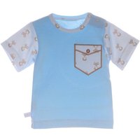 La Bortini T-Shirt Baby Sommer Shirt Kurzarmshirt aus reiner Baumwolle, 44 50 56 62 68 74 80 86 92 98 von La Bortini