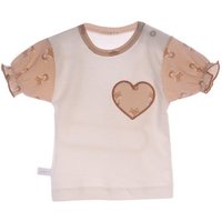 La Bortini T-Shirt Baby Sommer Shirt Kurzarmshirt aus reiner Baumwolle, 44 50 56 62 68 74 80 86 92 98 von La Bortini
