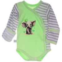 La Bortini Wickelbody Baby Body Langarmbody 44 50 56 62 68 74 Ärmel mit Kratzschutz Kratzfäustlinge von La Bortini