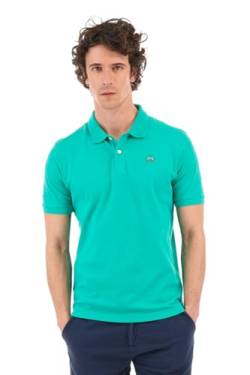 La Martina LA Herren Poloshirt Slim Fit Baumwolle Vivid Green, mehrfarbig, Large von La Martina