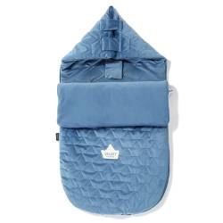 LA Millou Kinderwagenschlafsack Premium Bag Velvet S Denim Collection von La Millou